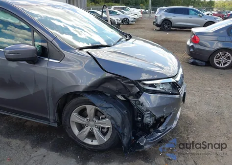 2018 Honda Odyssey Ex из США, поврежденный, VIN 5FNRL6H54JB028758